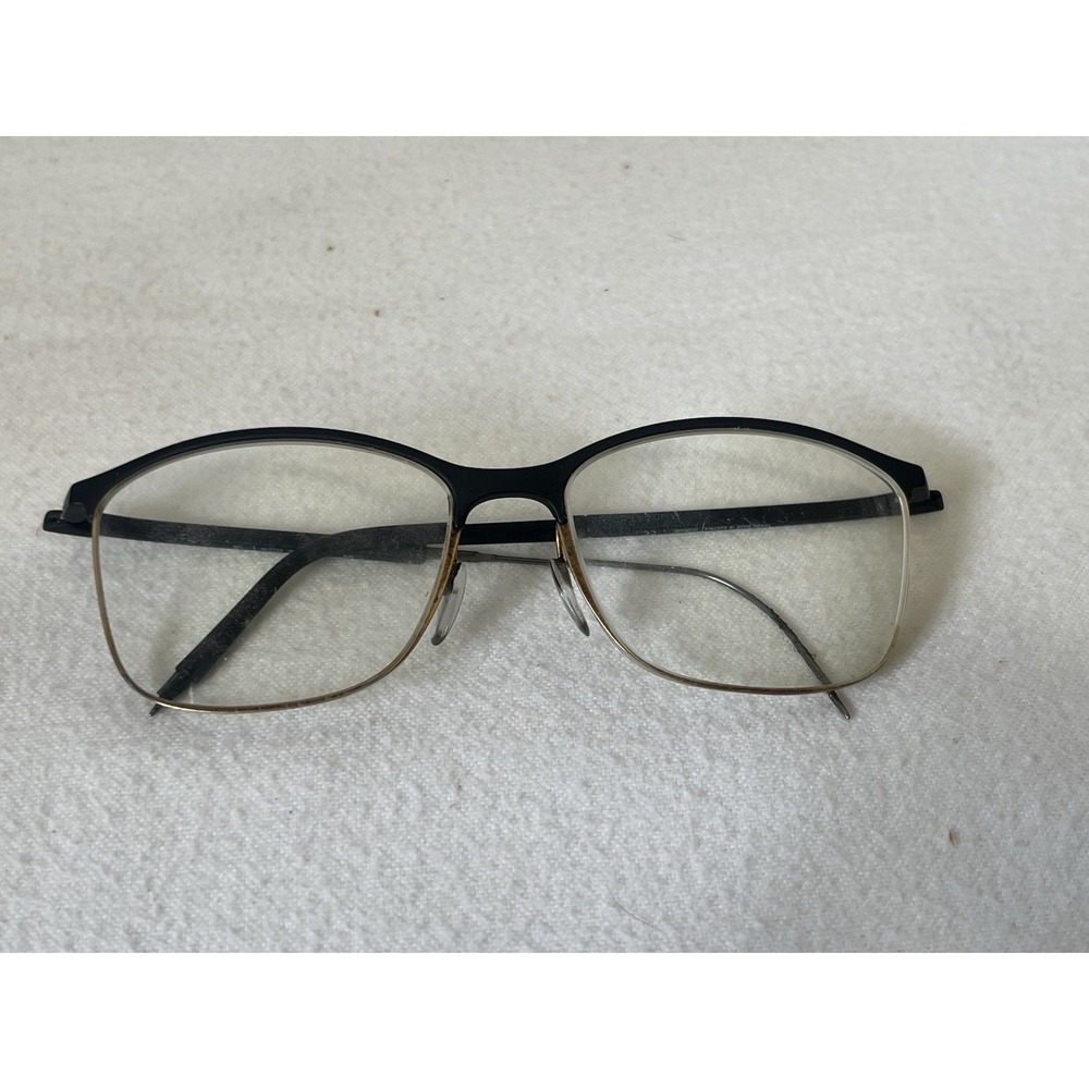 Silhouette Eyeglasses SPX 1575 20 6050 Titan Matte Black&Gold Austria 51[]16 135